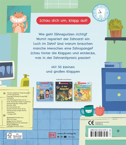 Produktbild: Aufgeklappt und viel entdeckt! Beim Zahnarzt