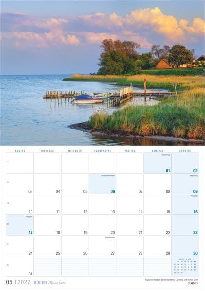 Produktbild: R&uuml;gen &hellip;meine Insel Kalender 2027