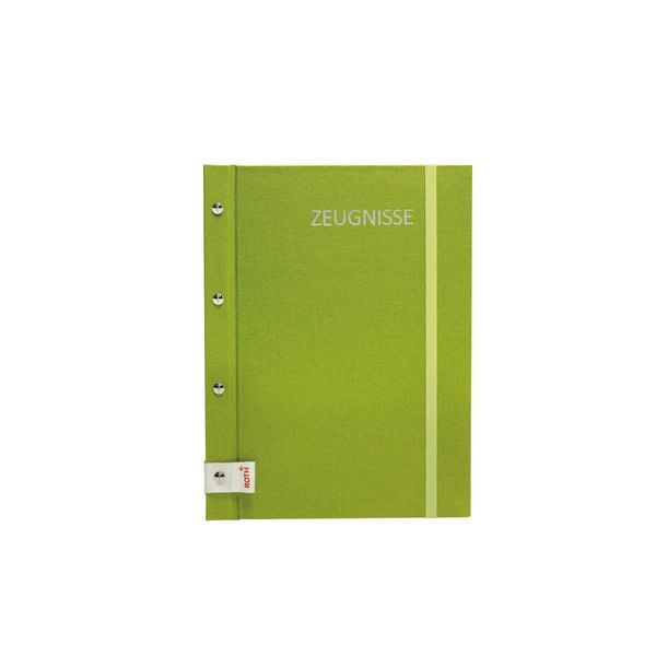 Produktbild: Zeugnismappe Metallium green