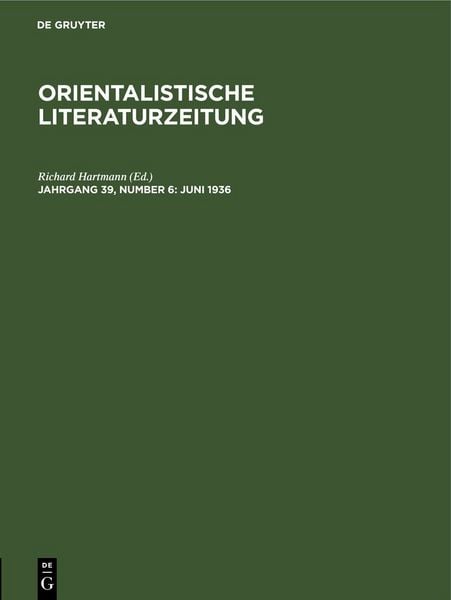 Produktbild: Juni 1936