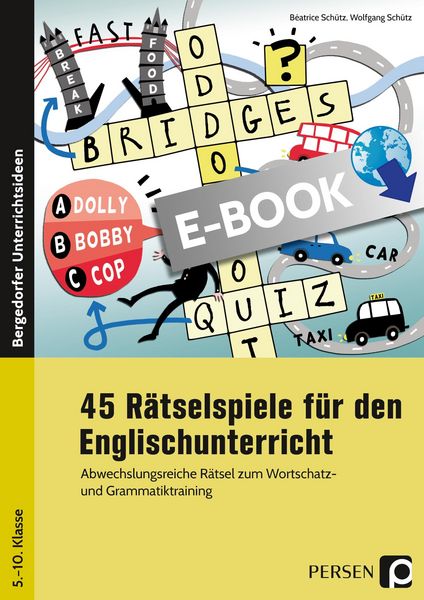 Produktbild: 45 R&auml;tselspiele f&uuml;r den Englischunterricht