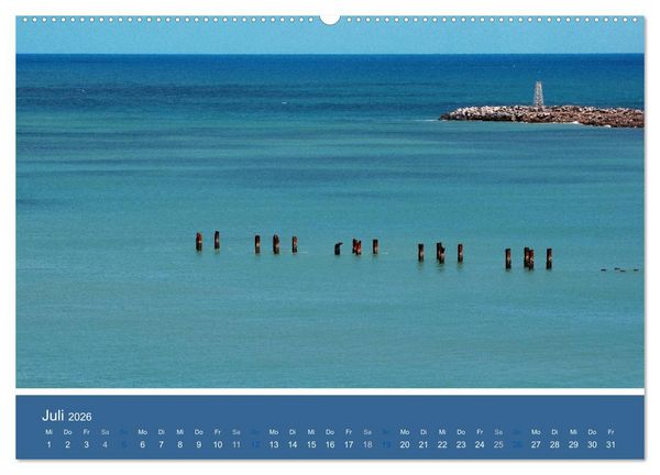 Produktbild: Mehr Meer (hochwertiger Premium Wandkalender 2026 DIN A2 quer), Kunstdruck in Hochglanz