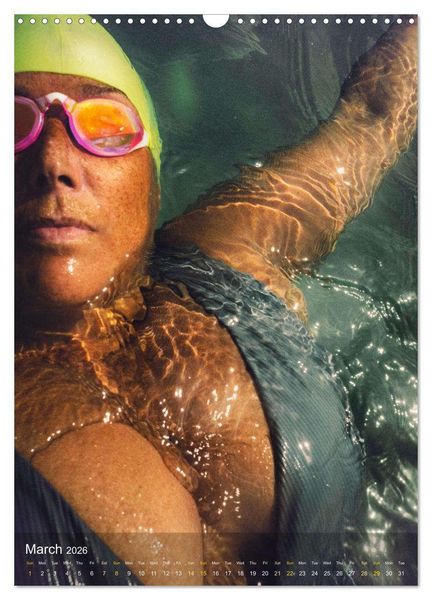 Produktbild: Kuntze, K: SWIMMER'S HEART (Wall Calendar 2026 DIN A3 portra