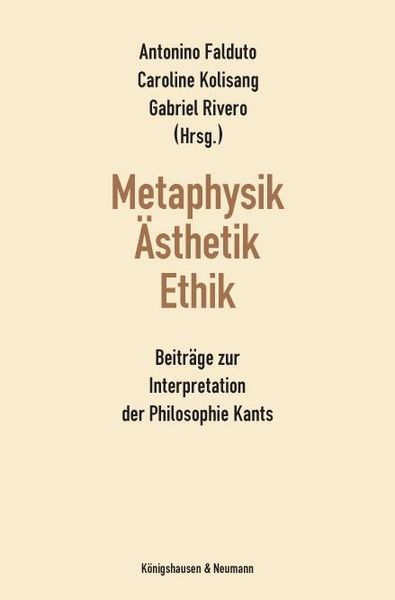 Produktbild: Metaphysik - &Auml;sthetik - Ethik