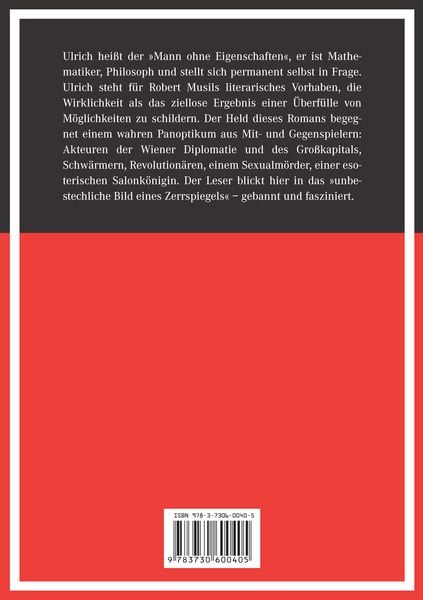 Produktbild: Der Mann ohne Eigenschaften