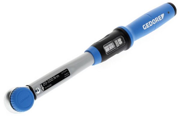 Produktbild: Gedore TF-K100 3278379 Drehmomentschl&uuml;ssel 1/2\" (12.5 mm) 20 - 100 Nm