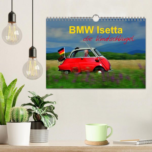 Produktbild: BMW Isetta - Die Knutschkugel (Wandkalender 2026 DIN A4 quer), CALVENDO Monatskalender