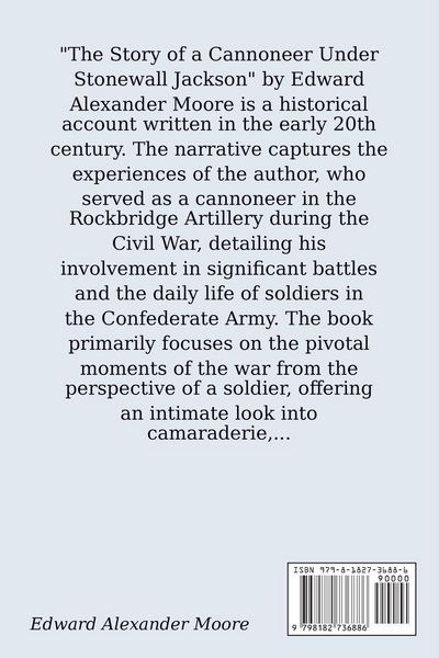 Produktbild: The Story of a Cannoneer Under Stonewall Jackson