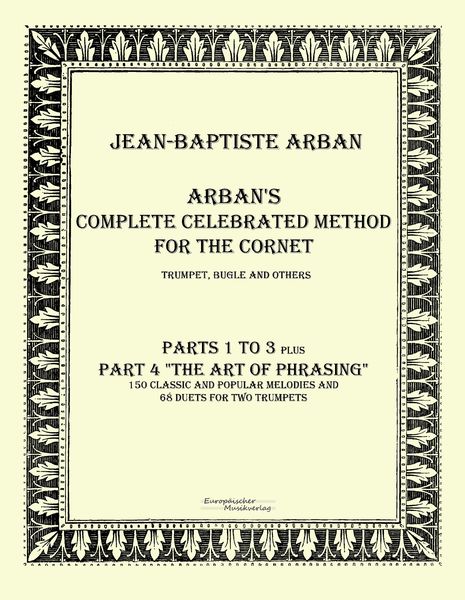 Produktbild: Arban&acute;s complete celebrated method for the cornet