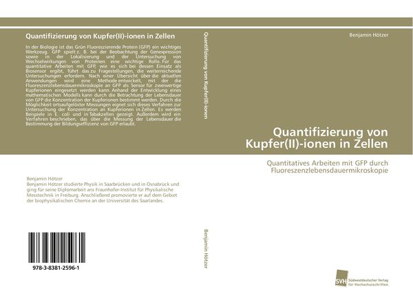 Produktbild: Quantifizierung von Kupfer(II)-ionen in Zellen