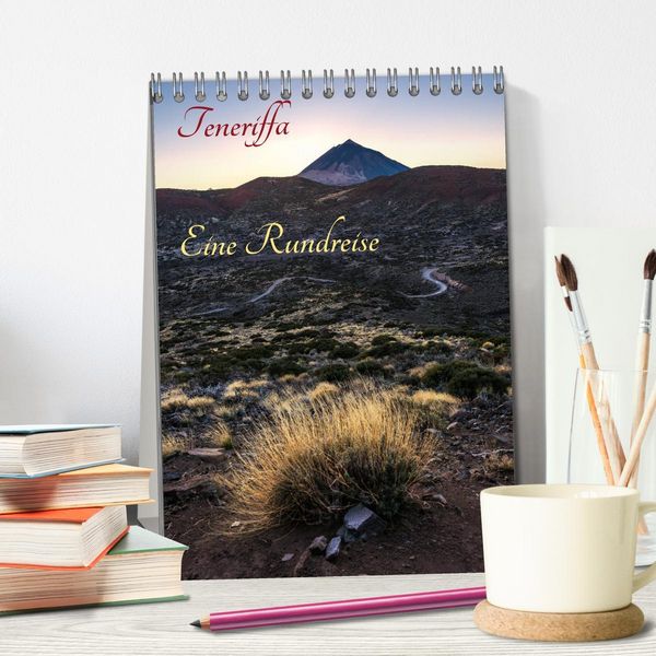Produktbild: Teneriffa Eine Rundreise (Tischkalender 2026 DIN A5 hoch), CALVENDO Monatskalender