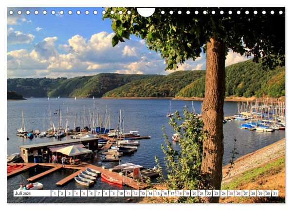 Produktbild: Sehenswertes in der Eifel - Am Rursee unterwegs (Wandkalender 2026 DIN A4 quer), CALVENDO Monatskalender