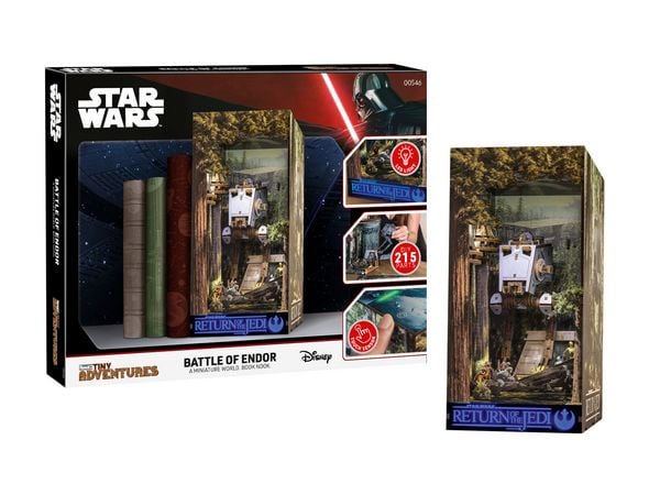 Produktbild: Revell Holz Tiny Adventures - Star Wars \"Battle of Endor\" Book Nook