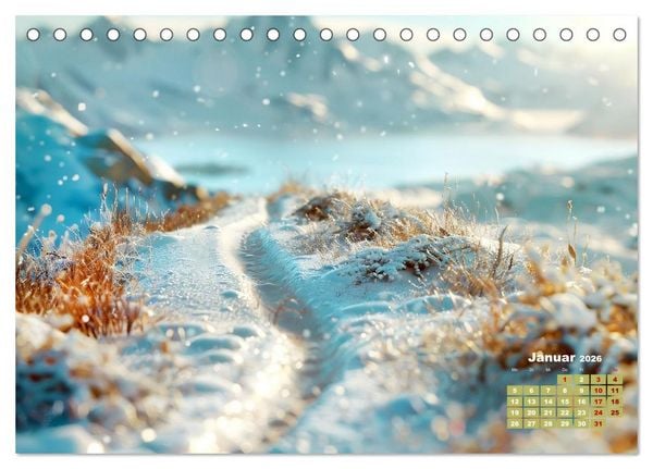 Produktbild: Neue Wege erkunden (Tischkalender 2026 DIN A5 quer), CALVENDO Monatskalender