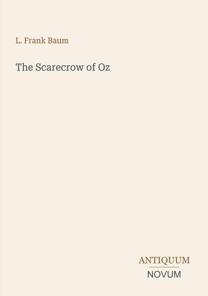 Produktbild: The Scarecrow of Oz