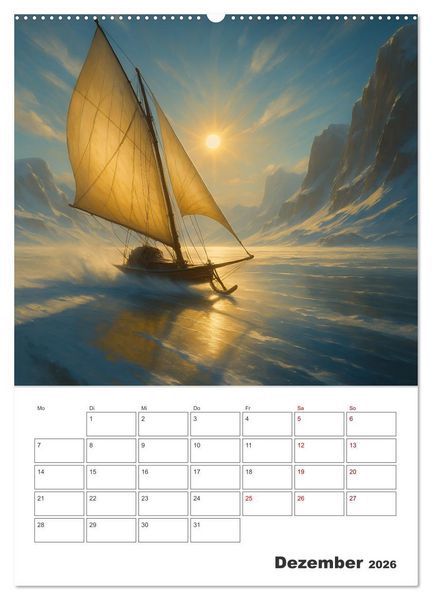 Produktbild: Im Reich des Windes (hochwertiger Premium Wandkalender 2026 DIN A2 hoch), Kunstdruck in Hochglanz