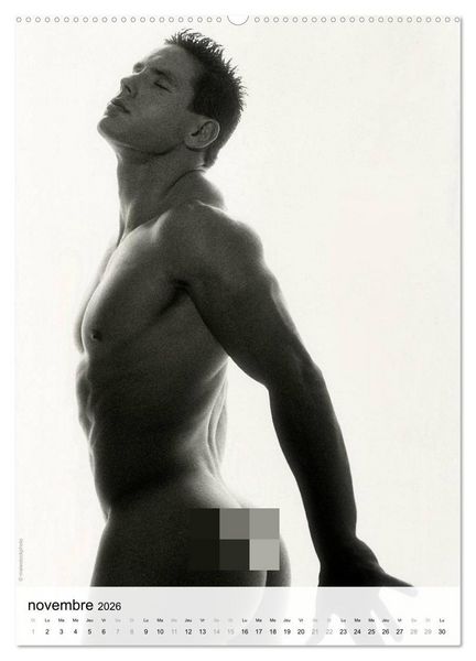 Produktbild: contrastes hommes (Calendrier mural 2026 DIN A2 horizontal), CALVENDO calendrier mensuel