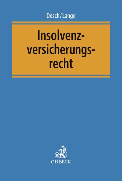 Produktbild: Insolvenzversicherungsrecht