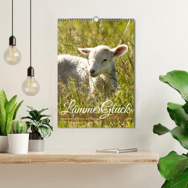 Produktbild: L&auml;mmergl&uuml;ck (Wandkalender 2026 DIN A3 hoch), CALVENDO Monatskalender