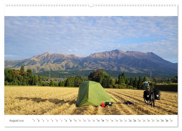 Produktbild: Kyushu - Japans vielf&auml;ltigste Insel (Wandkalender 2026 DIN A2 quer), CALVENDO Monatskalender