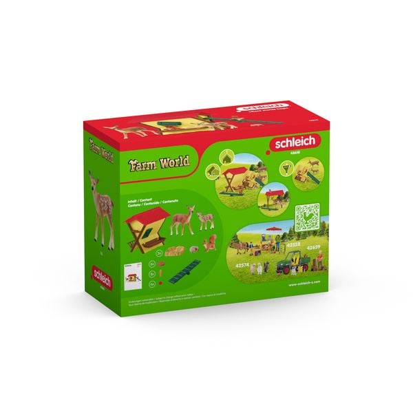 Produktbild: schleich&reg; Farm World F&uuml;tterung der Waldtiere