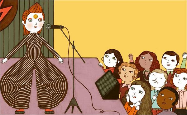 Produktbild: David Bowie &ndash; Little People, BIG DREAMS. Mini