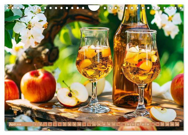 Produktbild: Alles Apfel oder was?! - K&ouml;stliche Apfelgerichte f&uuml;r jede Gelegenheit! (Wandkalender 2026 DIN A4 quer), CALVENDO Monatskalender