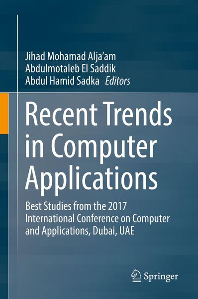 Produktbild: Recent Trends in Computer Applications