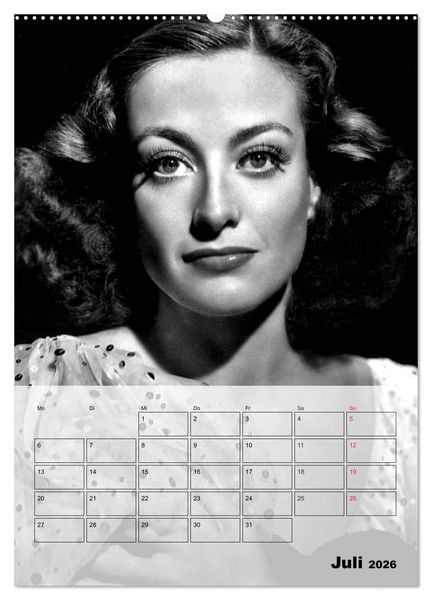 Produktbild: Filmstars der goldenen Leinwandjahre (Wandkalender 2026 DIN A2 hoch), CALVENDO Monatskalender