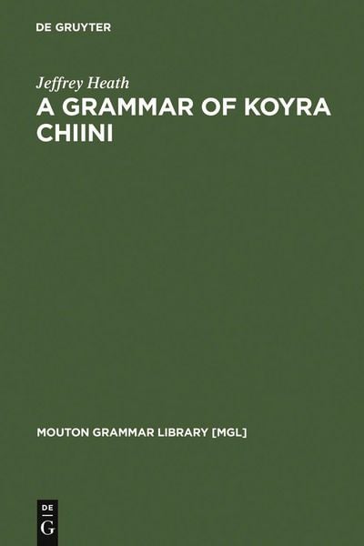 Produktbild: A Grammar of Koyra Chiini