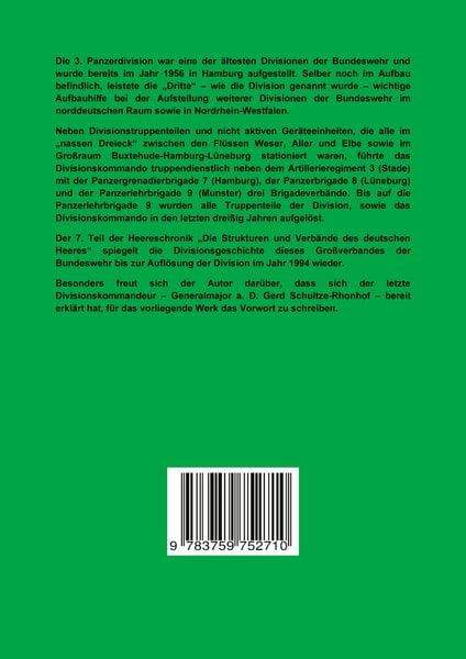 Produktbild: Die 3. Panzerdivision - Eine Division im nassen Dreieck"