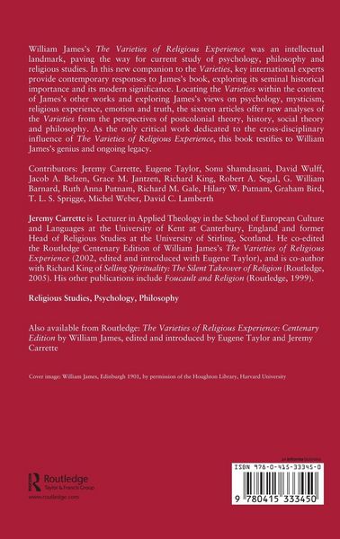 Produktbild: William James and The Varieties of Religious Experience