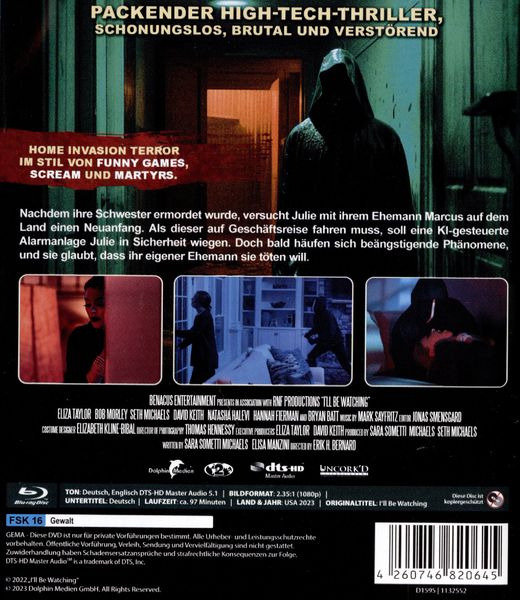 Produktbild: I'll Be Watching - Zuhause h&ouml;rt Dich niemand schreien