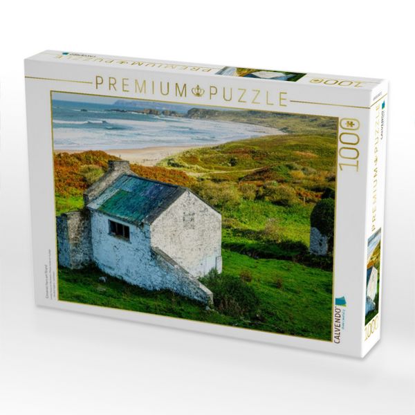 Produktbild: CALVENDO Puzzle Einsames Haus am Strand | 1000 Teile Lege-Gr&ouml;&szlig;e 64x48cm Foto-Puzzle f&uuml;r gl&uuml;ckliche Stunden