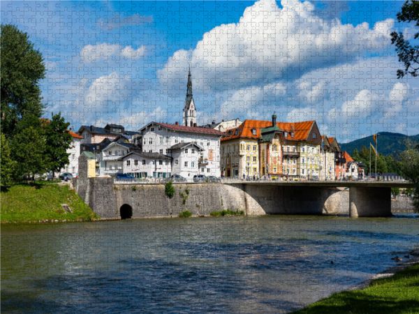 Produktbild: CALVENDO Puzzle Blick &uuml;ber die Isar | 1000 Teile Lege-Gr&ouml;&szlig;e 64x48cm Foto-Puzzle f&uuml;r gl&uuml;ckliche Stunden