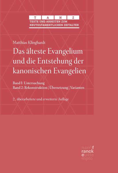 Produktbild: Das &auml;lteste Evangelium und die Entstehung der kanonischen Evangelien