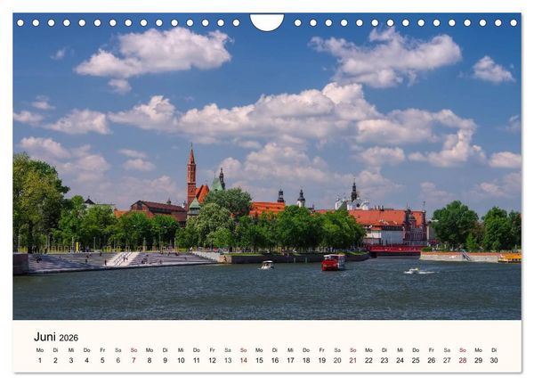 Produktbild: Die Dominsel - Historisches Zentrum der Stadt Breslau (Wandkalender 2026 DIN A4 quer), CALVENDO Monatskalender
