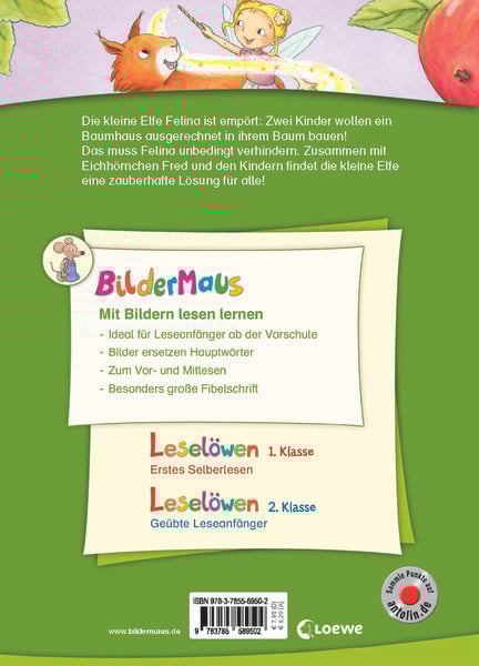 Produktbild: Bildermaus - Die kleine Elfe und der Freundezauber