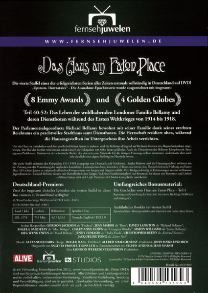 Produktbild: Das Haus am Eaton Place - Staffel 4 [4 DVDs]