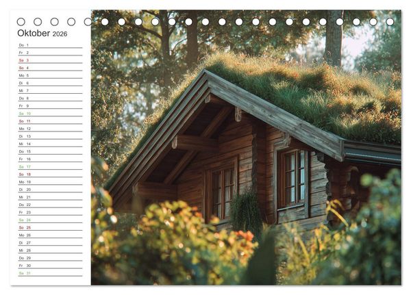 Produktbild: Gr&uuml;ne Zukunft (Tischkalender 2026 DIN A5 quer), CALVENDO Monatskalender
