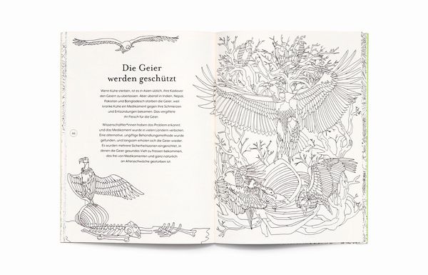 Produktbild: Die R&uuml;ckkehr der Wildnis. Ausmalbuch