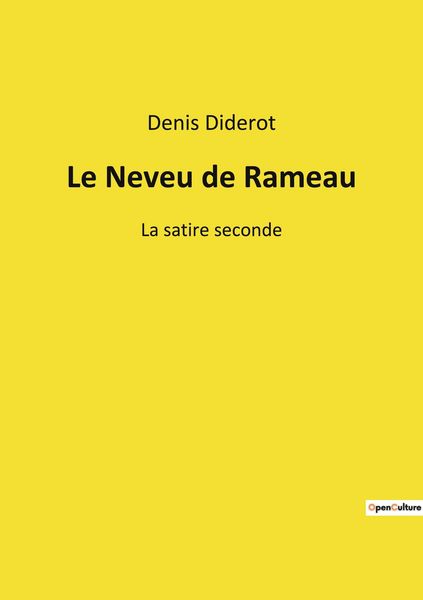Produktbild: Le Neveu de Rameau