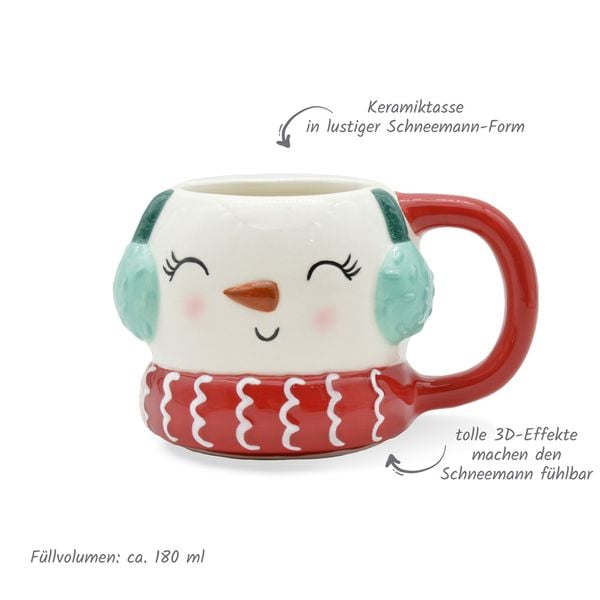 Produktbild: Tr&ouml;tsch Wintertasse Schneemann klein