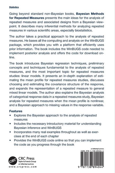 Produktbild: Bayesian Methods for Repeated Measures