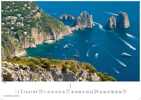 Produktbild: Golf von Neapel Kalender 2027 &ndash; Wandkalender | Fotokalender Italien 35x50 cm - . mit Capri, Ischia & Amalfi K&uuml;ste