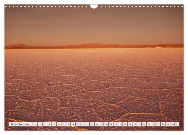 Produktbild: Bolivien - Unterwegs im Hochland (Wandkalender 2026 DIN A3 quer), CALVENDO Monatskalender