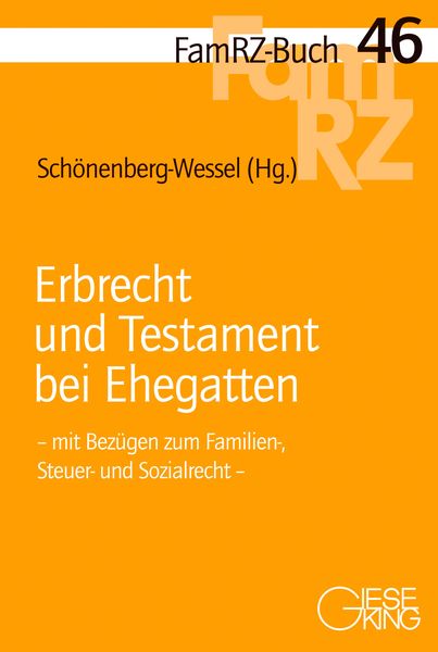 Produktbild: Erbrecht und Testament bei Ehegatten