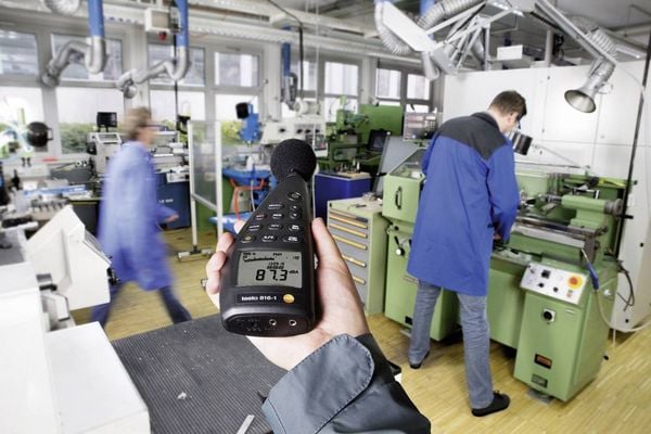 Produktbild: Testo Schallpegel-Messger&auml;t Datenlogger 816-1 30 - 130 dB 20Hz - 8000Hz