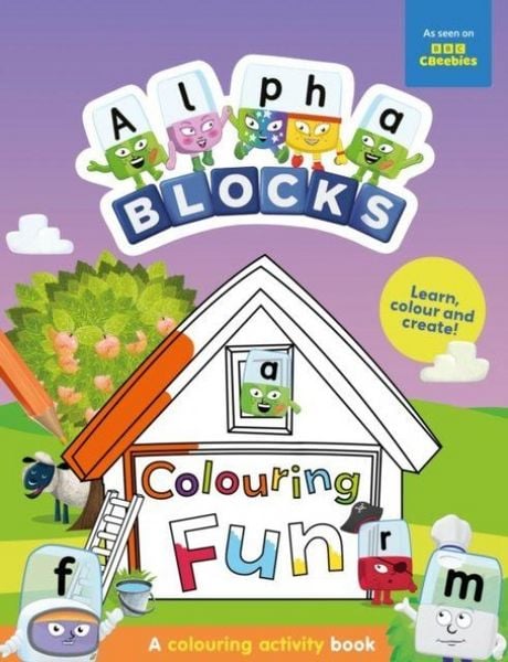 Produktbild: Alphablocks Colouring Fun: A Colouring Activity Book