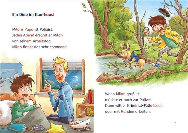 Produktbild: Lesel&ouml;wen 1. Klasse - Ein spannender Fall f&uuml;r die Polizei
